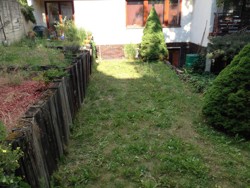 Realizace zpevněných ploch a zahrady Brno - Komín